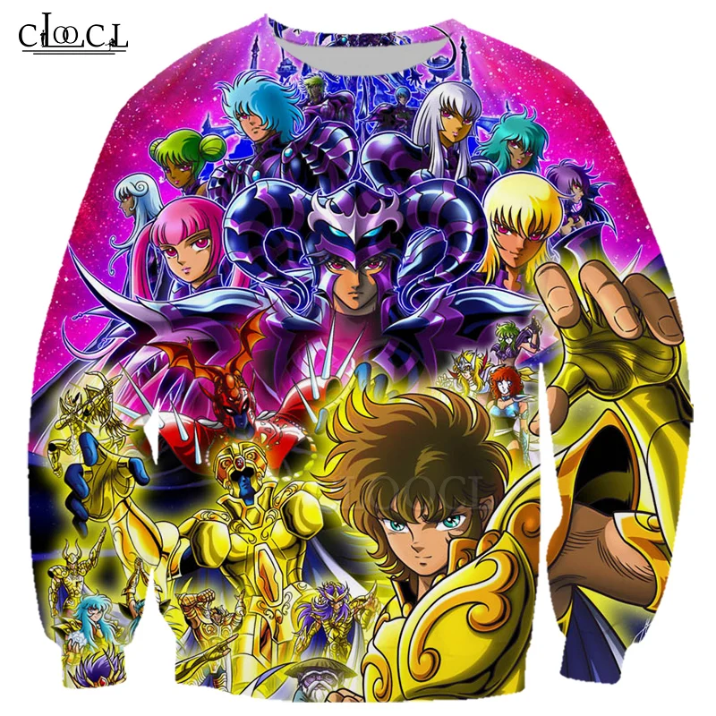 CLOOCL The Knights of the Zodiac Saint Seiya Casual Style Sweatshirt 3D Print Popular Unisex Men Women Tracksuit Jogging Suit
CLOOCL The Knights of the Zodiac Saint Seiya Casual Style Sweatshirt 3D Print Popular Unisex Men Women Tracksuit Jogging Suit