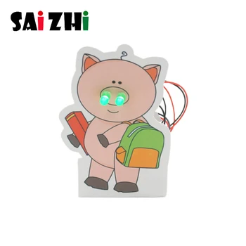 Saizhi 1set DIY Handmade Voice Control Light Lamp Sound Controlled Desk Decorative for Children Kids Puzzle Education Kits toys
Saizhi 1set DIY Handmade Voice Control Light Lamp Sound Controlled Desk Decorative for Children Kids Puzzle Education Kits toys