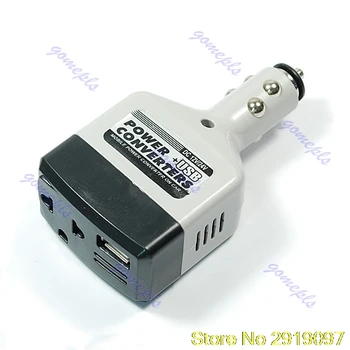 Hot Selling 1PC Car Auto Charger Adapter DC 12V To AC Converter 220V Charger Power With USB
Hot Selling 1PC Car Auto Charger Adapter DC 12V To AC Converter 220V Charger Power With USB