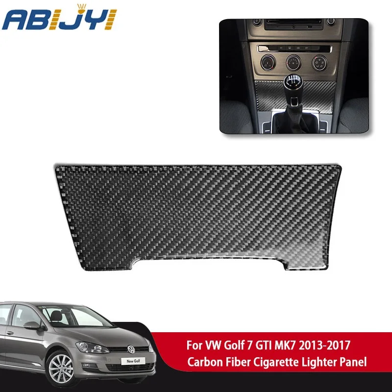 For Volkswagen VW Golf 7 GTI MK7 2013-2017 1Piece Car Styling Carbon Fiber Cigarette Lighter Panel Trim Cover Car Accessories
For Volkswagen VW Golf 7 GTI MK7 2013-2017 1Piece Car Styling Carbon Fiber Cigarette Lighter Panel Trim Cover Car Accessories