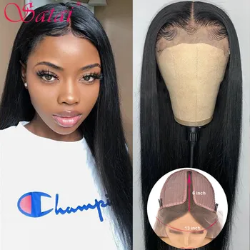 Satai Straight Lace Part Wig T Part Human Hair Wigs Peruvian Straight Lace Front Wig 30-32 Inches 150% Human Hair Wigs For Women
Satai Straight Lace Part Wig T Part Human Hair Wigs Peruvian Straight Lace Front Wig 30-32 Inches 150% Human Hair Wigs For Women