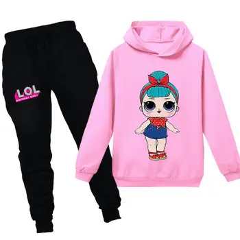 2020 LOL Surprise Cartoon Doll Qiuyi Qiuku Pants LOl Hoodie Long Sleeve Set New Cute Girl Candy Costume Set
2020 LOL Surprise Cartoon Doll Qiuyi Qiuku Pants LOl Hoodie Long Sleeve Set New Cute Girl Candy Costume Set