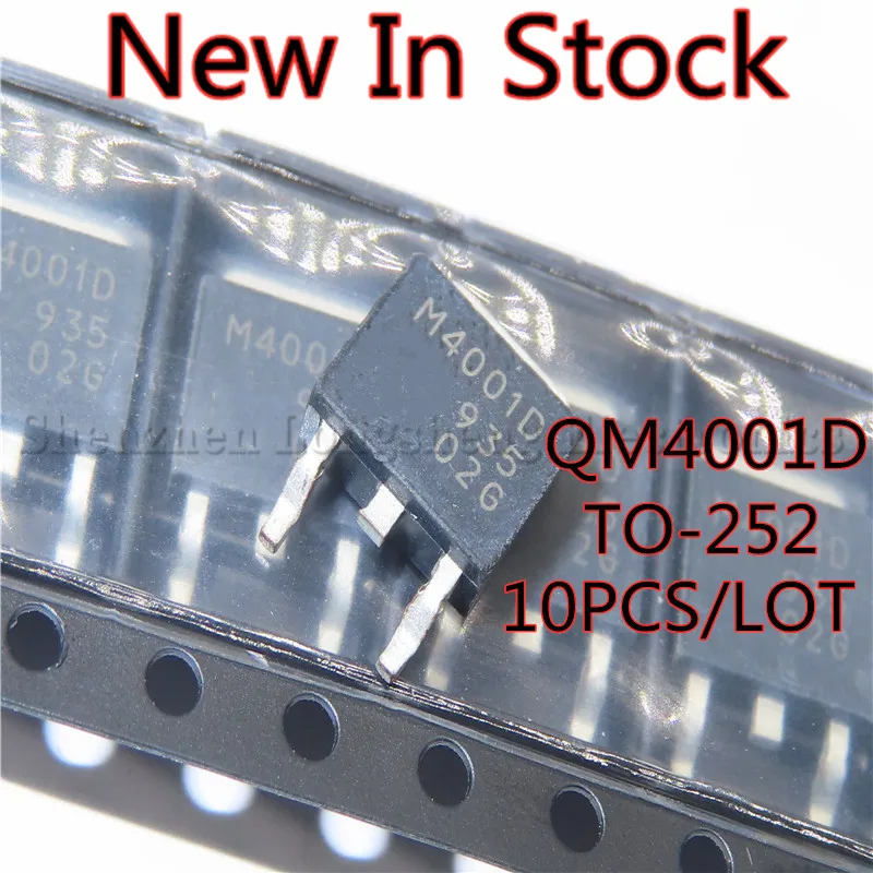 10PCS/LOT NEW QM4001D M4001D TO-252 MOSFET chip In Stock | Электронные компоненты и принадлежности