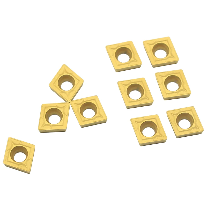 100PCS CCMT060204 Carbide Insert inner hole diamond metal Turning Tools CCMT 060204 finishing boring car blade CNC lathe tool
100PCS CCMT060204 Carbide Insert inner hole diamond metal Turning Tools CCMT 060204 finishing boring car blade CNC lathe tool