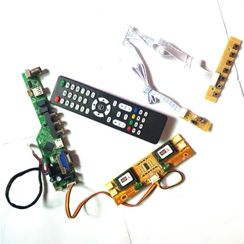 For LM170E01-A6K1/A6K3 T.V53 controller board Remote+Inverter+keyboard VGA HDMI AV USB RF 4CCFL 30Pin LVDS LCD display panel Kit
For LM170E01-A6K1/A6K3 T.V53 controller board Remote+Inverter+keyboard VGA HDMI AV USB RF 4CCFL 30Pin LVDS LCD display panel Kit