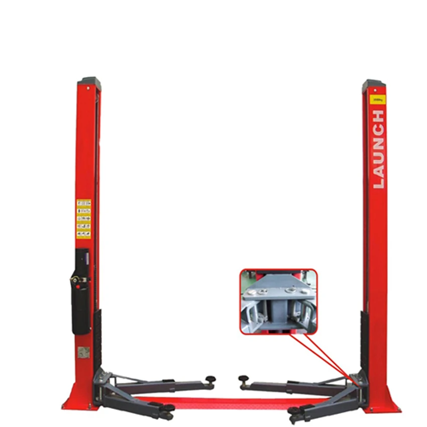 

LAUNCH TECH Economical Car Lift TLT235SB Two-post Twin-cylinder 3.5 ton 4 ton Lift Cylinder Gantry Hydraulic Press