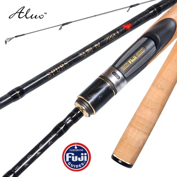2.18M 110g Ultralight soft lure rod UL/L slightly grip spinning and casting handle fuji parts TORAY30T carbon lure weight 1-18g
2.18M 110g Ultralight soft lure rod UL/L slightly grip spinning and casting handle fuji parts TORAY30T carbon lure weight 1-18g