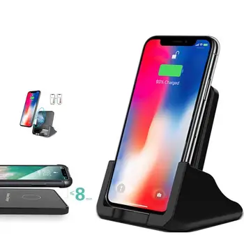 10W Wireless Charger Stand Fast Charge Phone Stand Multifunctional Wireless Charging Pad Desktop Vertical For Apple For Huawei
10W Wireless Charger Stand Fast Charge Phone Stand Multifunctional Wireless Charging Pad Desktop Vertical For Apple For Huawei