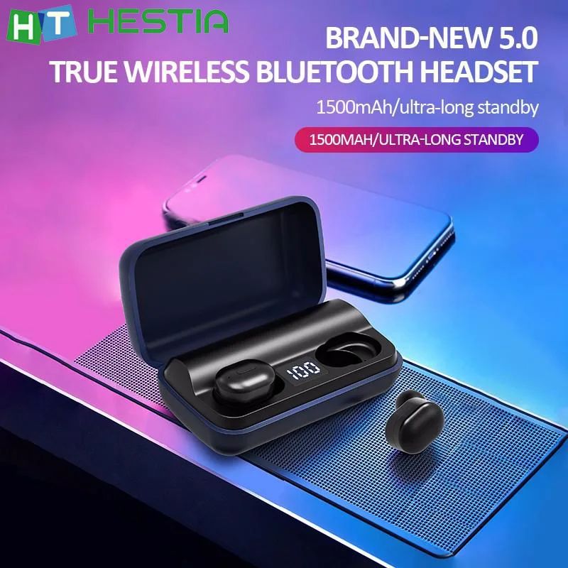 T1 Pro TWS True Wireless Bluetooth Headset Strong Energy LED Digital Display Earphones Sports Comfortable Not Dropping Earbuds
T1 Pro TWS True Wireless Bluetooth Headset Strong Energy LED Digital Display Earphones Sports Comfortable Not Dropping Earbuds
