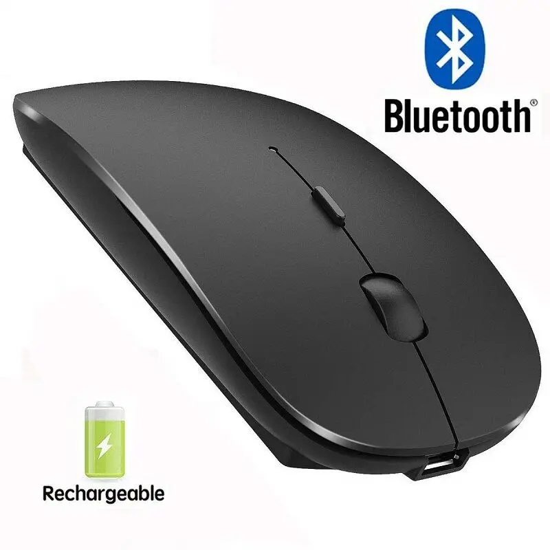 Bluetooth Mouse Wireless Mouse Computer Ergonomic Mouse Rechargeable Bluetooth Mause Wireless USB Bluetooth Mice for PC Laptop
Bluetooth Mouse Wireless Mouse Computer Ergonomic Mouse Rechargeable Bluetooth Mause Wireless USB Bluetooth Mice for PC Laptop