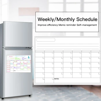 Magnetic To Do List Dry Erase Board Calendar Whiteboard Refrigerator Stickers Kitchen Fridge Board for Schedule Daily Planner
Magnetic To Do List Dry Erase Board Calendar Whiteboard Refrigerator Stickers Kitchen Fridge Board for Schedule Daily Planner