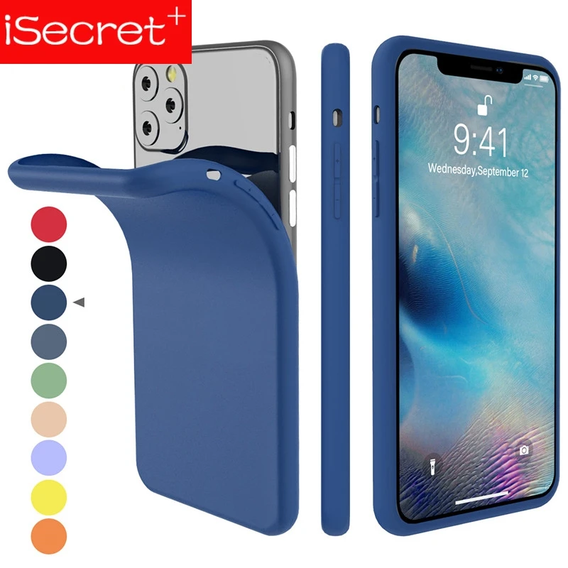 For iPhone 11 11 Pro Max XI 2019 Case Silicone Original Candy Color Built-in Velvet Slim Matte Soft TPU Cover For iPhone 11 Case
For iPhone 11 11 Pro Max XI 2019 Case Silicone Original Candy Color Built-in Velvet Slim Matte Soft TPU Cover For iPhone 11 Case