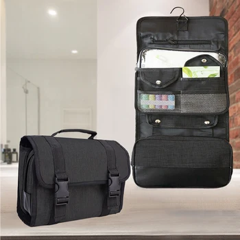 Waterproof Makeup Organizer with Hanger Travel Toiletry Bag Bathroom Folding Compartment Washable Cosmetic Storage Mesh Pocket
Waterproof Makeup Organizer with Hanger Travel Toiletry Bag Bathroom Folding Compartment Washable Cosmetic Storage Mesh Pocket