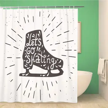Bathroom Shower Curtain Red Activity Let Go Skating Ice Skate Label Boot Polyester Fabric 66x72 inches Waterproof Bath Curtain
Bathroom Shower Curtain Red Activity Let Go Skating Ice Skate Label Boot Polyester Fabric 66x72 inches Waterproof Bath Curtain