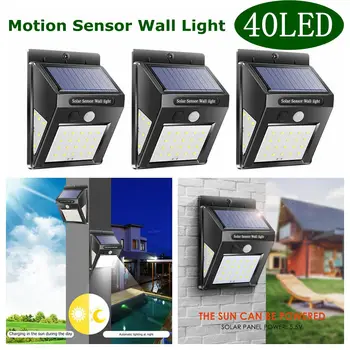 6pcs 40LED Solar Garden Wall Light Outdoors Waterproof Motion Sensor Street Lamp Energy Saving and Environmental Protection Lamp
6pcs 40LED Solar Garden Wall Light Outdoors Waterproof Motion Sensor Street Lamp Energy Saving and Environmental Protection Lamp