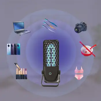 Fast Uv Sterilization Ozone Sterilization Deodorizer Double Sterilization Home Handheld Mini Disinfection Sterilizing lamp
Fast Uv Sterilization Ozone Sterilization Deodorizer Double Sterilization Home Handheld Mini Disinfection Sterilizing lamp
