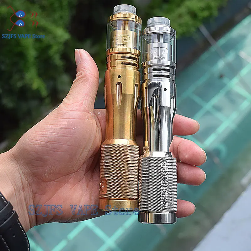 Enforcer Mech Mod with QP Designs Fatality M25 RTA tank 25mm 4ml/ 5ml rta18650 20700 21700 battery Vape Mod kit vS Tauren Mod
Enforcer Mech Mod with QP Designs Fatality M25 RTA tank 25mm 4ml/ 5ml rta18650 20700 21700 battery Vape Mod kit vS Tauren Mod