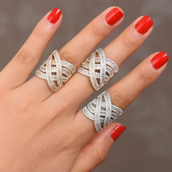 GODKI Luxury 4 Layers Twist Bold Rings with Zirconia Stones 2020 Women Engagement Party Jewelry High Quality
GODKI Luxury 4 Layers Twist Bold Rings with Zirconia Stones 2020 Women Engagement Party Jewelry High Quality