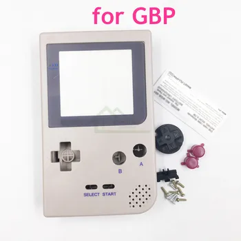 Grey color replacement housing shell case for gameboy pocket game console for GBP house with buttons
Grey color replacement housing shell case for gameboy pocket game console for GBP house with buttons
