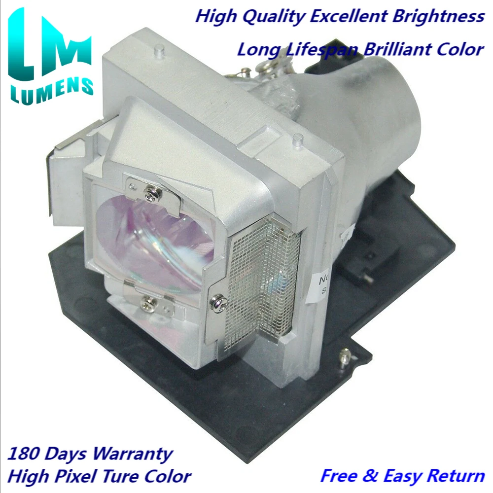 

New 725-10127 Replacement Projector lamp With Housing Code 311-9421 for-Dell 7609WU Projectors with 180 days warranty