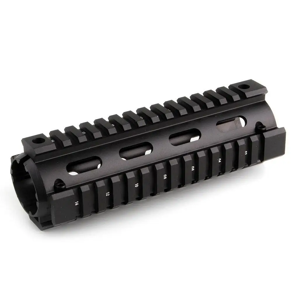 Magorui Two-piece Design 4"/7"/9" Carbine Length Free Float Drop-in Quad Rail Handguard For AR15 Rifle
Magorui Two-piece Design 4"/7"/9" Carbine Length Free Float Drop-in Quad Rail Handguard For AR15 Rifle