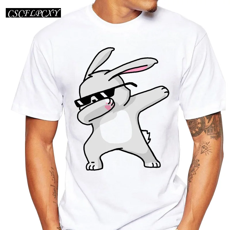 2017-Summer-Fashion-Dabbing-Pug-T-Shirt-Newest-Men-Funny-T-Shirts-Dabbing-Unicorn-Cat-Zebra (5)