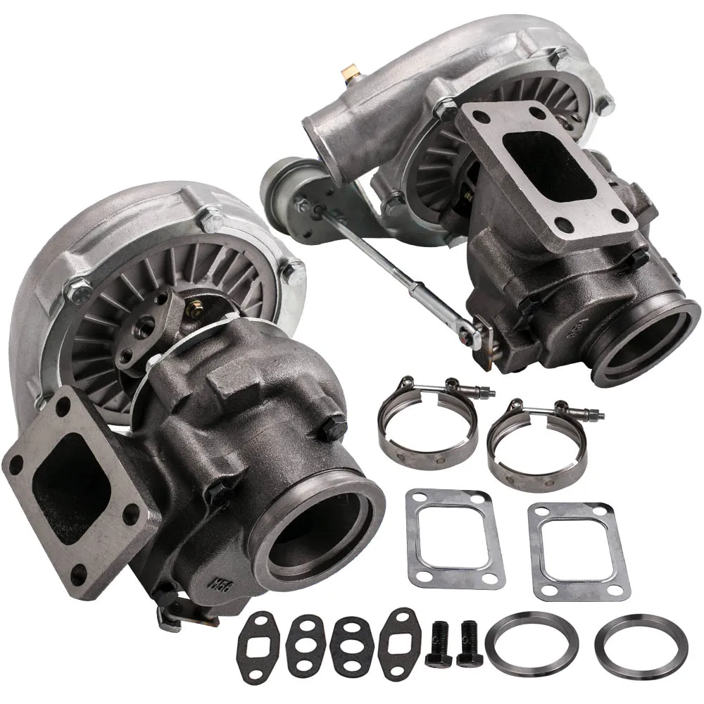 MaXpeedingrods T3 T04E V-BAND Turbocharger .63 A/R .5A/R Turbine Turbolader Internal Wastegate
MaXpeedingrods T3 T04E V-BAND Turbocharger .63 A/R .5A/R Turbine Turbolader Internal Wastegate