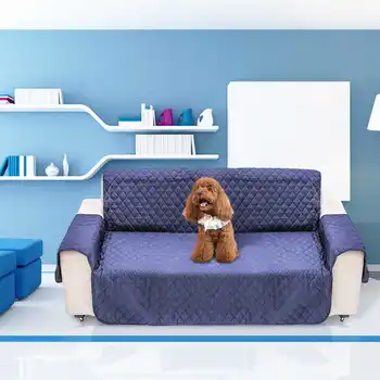 3 Seater Dark Blue Pet Sofa Couch Protective Cover Removable W/Strap Waterproof Slipcover 255x180cm
3 Seater Dark Blue Pet Sofa Couch Protective Cover Removable W/Strap Waterproof Slipcover 255x180cm
