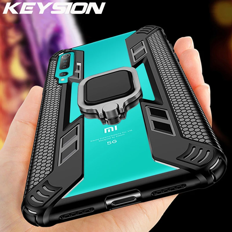 Ударопрочный чехол KEYSION для Xiaomi Mi 10 Pro Note 9T 9 Lite A3 Poco X2 телефона Redmi K30 K20 8 8T|Бамперы| |