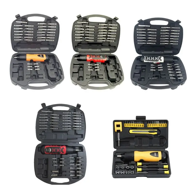 1Set Mini Electric Screwdriver Cordless Screw Driver Drill Battery Operated Power Tool Set
1Set Mini Electric Screwdriver Cordless Screw Driver Drill Battery Operated Power Tool Set