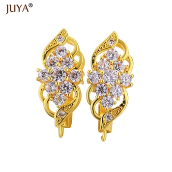 1 pair Luxury AAA Zircon Crystal Earrings Making Accessories 4 Colors Hook Earring Clasps Earwire Findings DIY
1 pair Luxury AAA Zircon Crystal Earrings Making Accessories 4 Colors Hook Earring Clasps Earwire Findings DIY