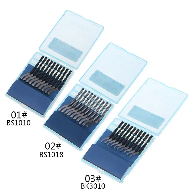 10 PCS Rapid Steel Rotary Blade BS1010 BS1018 BK3010 Blade Plastic Copper Aluminum Corner Crack Deburring Trimming processing To
10 PCS Rapid Steel Rotary Blade BS1010 BS1018 BK3010 Blade Plastic Copper Aluminum Corner Crack Deburring Trimming processing To
