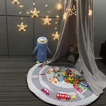 Play Mat,Round Baby Nursery Rugs and Portable Toy Organizer Storage Toys Storage Bag,Soft Washable Crawling Mat with Drawstring
Play Mat,Round Baby Nursery Rugs and Portable Toy Organizer Storage Toys Storage Bag,Soft Washable Crawling Mat with Drawstring