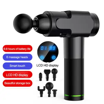 Electric Muscle Massage Gun with 20 Speeds 6 Massager Heads Hand-held Deep Tissue Muscle Massager
Electric Muscle Massage Gun with 20 Speeds 6 Massager Heads Hand-held Deep Tissue Muscle Massager