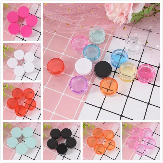 AACAR 5pcs 5g Refillable Bottles Plastic Empty Makeup Jar Pot Travel Face Cream/Lotion/Cosmetic Container
AACAR 5pcs 5g Refillable Bottles Plastic Empty Makeup Jar Pot Travel Face Cream/Lotion/Cosmetic Container