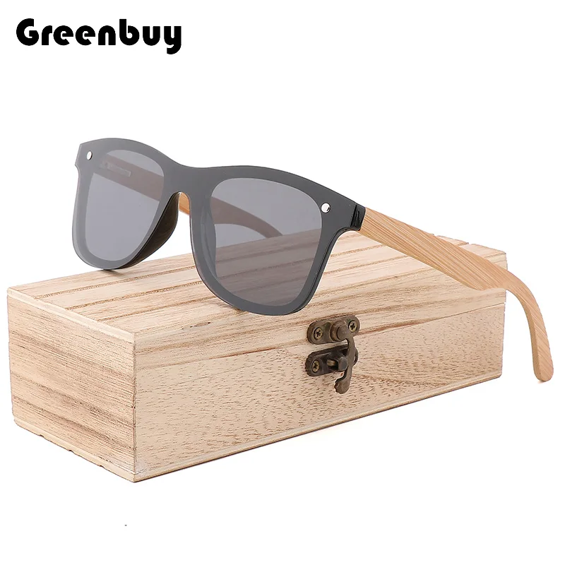Fashion Retro Bamboo Sunglasses Polarized Eyewear for Men's UV 400 Designers Vintage Style Wear Outdoor Man Glasses
Fashion Retro Bamboo Sunglasses Polarized Eyewear for Men's UV 400 Designers Vintage Style Wear Outdoor Man Glasses