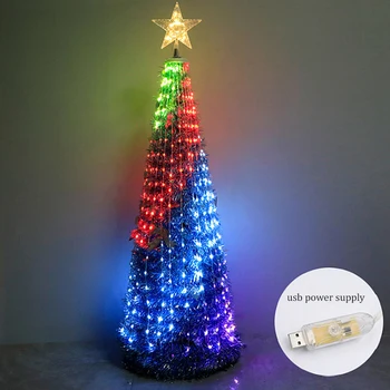 1.5M/1.8M LED Decorative Lights Christmas Tree Strip Light Support Remote Control Christmas Holiday Lighting Home DIY Decor
1.5M/1.8M LED Decorative Lights Christmas Tree Strip Light Support Remote Control Christmas Holiday Lighting Home DIY Decor