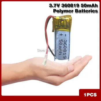 Bluetooth headset battery 360819 3.7V 50MAH polymer lithium battery 360819 small toy sound recording pen
Bluetooth headset battery 360819 3.7V 50MAH polymer lithium battery 360819 small toy sound recording pen