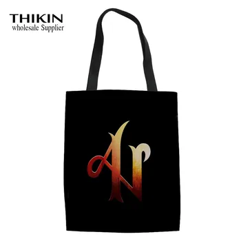 THIKIN Women's Handbags Canvas Tote 3D Adexe & Nau Logo Pattern Fashion Girls Recycle Shopping Bags Female Eco Shoulder Bag
THIKIN Women's Handbags Canvas Tote 3D Adexe & Nau Logo Pattern Fashion Girls Recycle Shopping Bags Female Eco Shoulder Bag