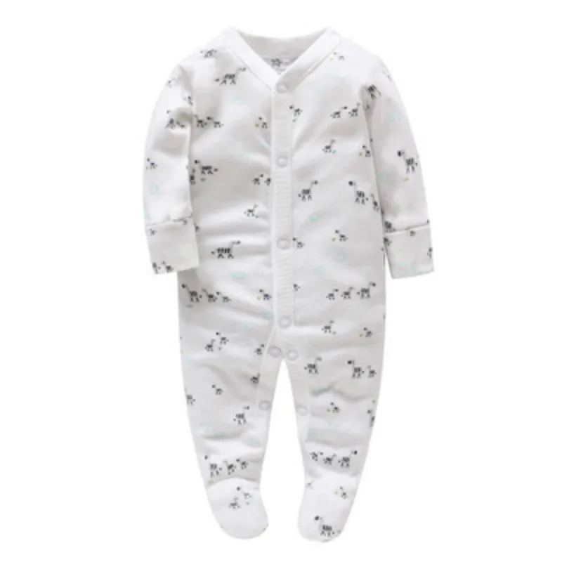 New Cute zebra Baby footies Newborn White zebra Print Button Clothes Cotton Long Sleeves Pajamas 101
New Cute zebra Baby footies Newborn White zebra Print Button Clothes Cotton Long Sleeves Pajamas 101