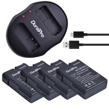4Pc 1200mAH EN-EL14 EN EL14 Battery + USB Dual Charger For Nikon EOS D5500, D5300, D3300, D5100, D5200, D3100, D3200 Camera
4Pc 1200mAH EN-EL14 EN EL14 Battery + USB Dual Charger For Nikon EOS D5500, D5300, D3300, D5100, D5200, D3100, D3200 Camera