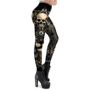 2019 Skull New Design Punk Women Legging Gothic Style Lion Retro Vintage Steampunk Leggins Ankle Pants
2019 Skull New Design Punk Women Legging Gothic Style Lion Retro Vintage Steampunk Leggins Ankle Pants