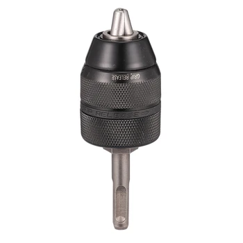 Keyless Drill Chuck Screwdriver Impact Driver 1/4 Inch Handle to 3/8 Inch Hex Handle Adapter
Keyless Drill Chuck Screwdriver Impact Driver 1/4 Inch Handle to 3/8 Inch Hex Handle Adapter