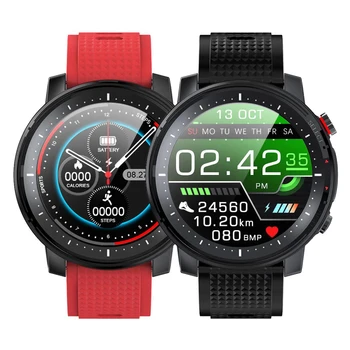 L15 Smart Watch Men/Women Fitness Watch Smart Watch Alarm Clock Round Screen Heart Rate Monitoring Smartwatch For IOS Android
L15 Smart Watch Men/Women Fitness Watch Smart Watch Alarm Clock Round Screen Heart Rate Monitoring Smartwatch For IOS Android