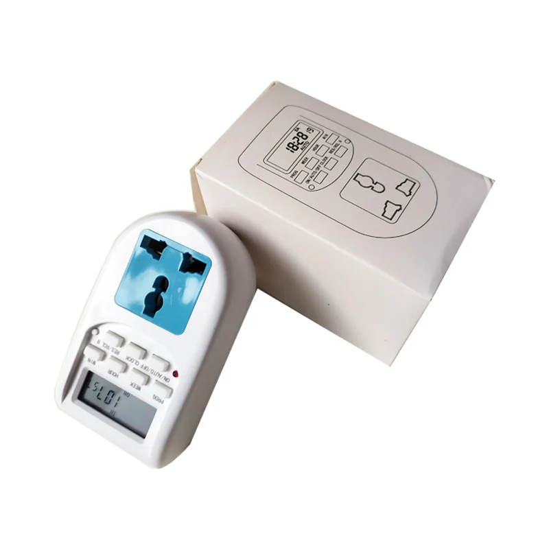 LCD Digital Programmable Timer Switch Electronic Timer Socket Household Appliances For EU UK US Home Garden Devices
LCD Digital Programmable Timer Switch Electronic Timer Socket Household Appliances For EU UK US Home Garden Devices
