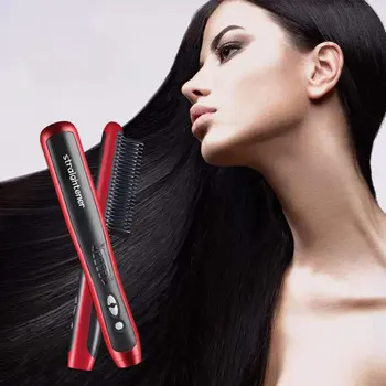 Hairstyle You Want El Peinado Que Quieres Multifunctional Hair Straightener Dual-Purpose Straight Hair Comb Curlers Straight Cli
Hairstyle You Want El Peinado Que Quieres Multifunctional Hair Straightener Dual-Purpose Straight Hair Comb Curlers Straight Cli