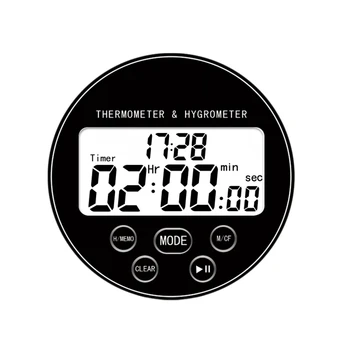Digital Wireless Thermometer with Hygrometer Temperature Gauge Calendar Alarm Indoor Multifunctional Lcd Display and Timer
Digital Wireless Thermometer with Hygrometer Temperature Gauge Calendar Alarm Indoor Multifunctional Lcd Display and Timer