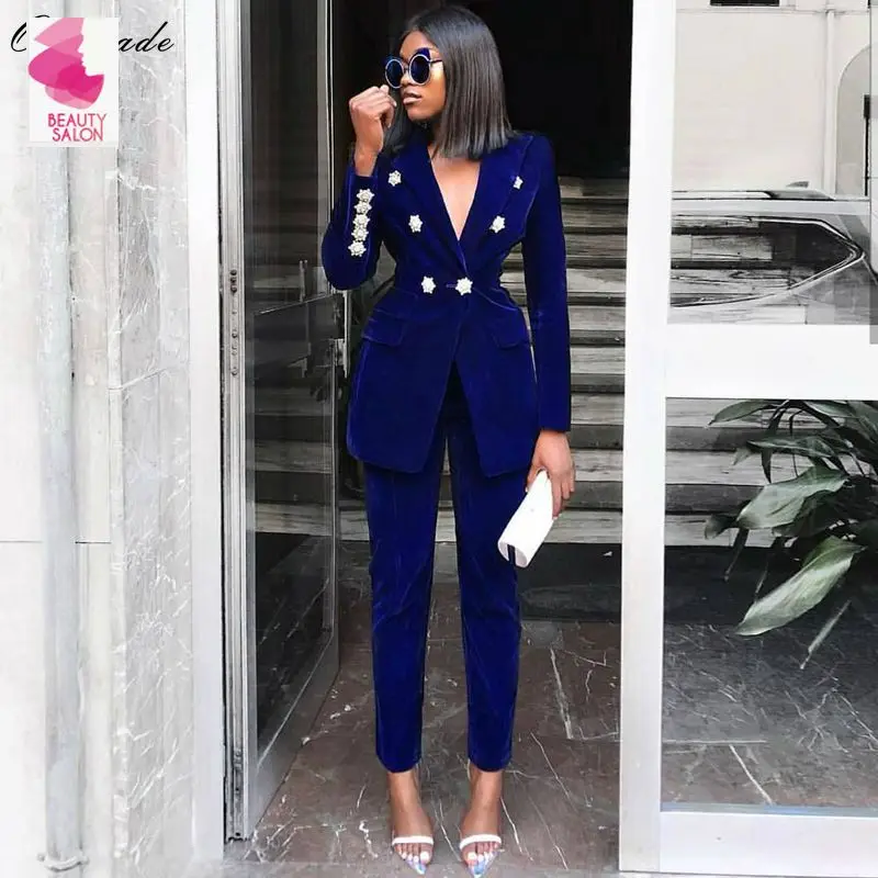 Ocstrade Summer Sets for Women 2020 New Navy Blue V Neck Long Sleeve Sexy 2 Piece Set Outfits High Quality Two Piece Set Suit
Ocstrade Summer Sets for Women 2020 New Navy Blue V Neck Long Sleeve Sexy 2 Piece Set Outfits High Quality Two Piece Set Suit