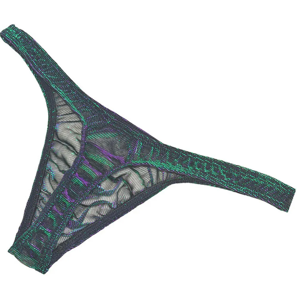 Bright Mesh G-string Mens Low Rise Novel Erotic Underwear for Men Gay Thong Ultra-thin Club Wear Nightwear Sheer T-Back Thong A5
Bright Mesh G-string Mens Low Rise Novel Erotic Underwear for Men Gay Thong Ultra-thin Club Wear Nightwear Sheer T-Back Thong A5