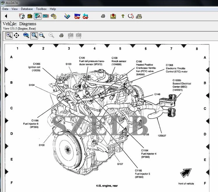 Программное обеспечение для ремонта автомобилей Alldata V10.53 + mit.hell программное 2015